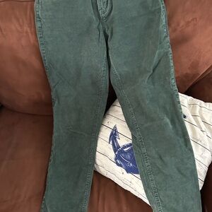 American Eagle Outfitters Olive Corduroy Pants